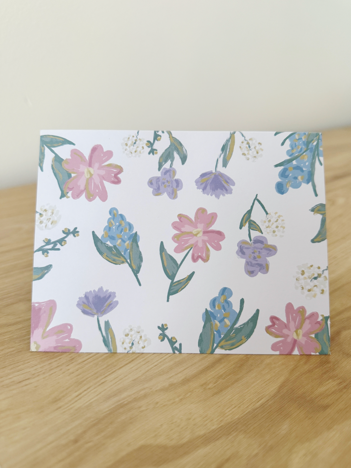 Floral Blank Cards (Set of 5)