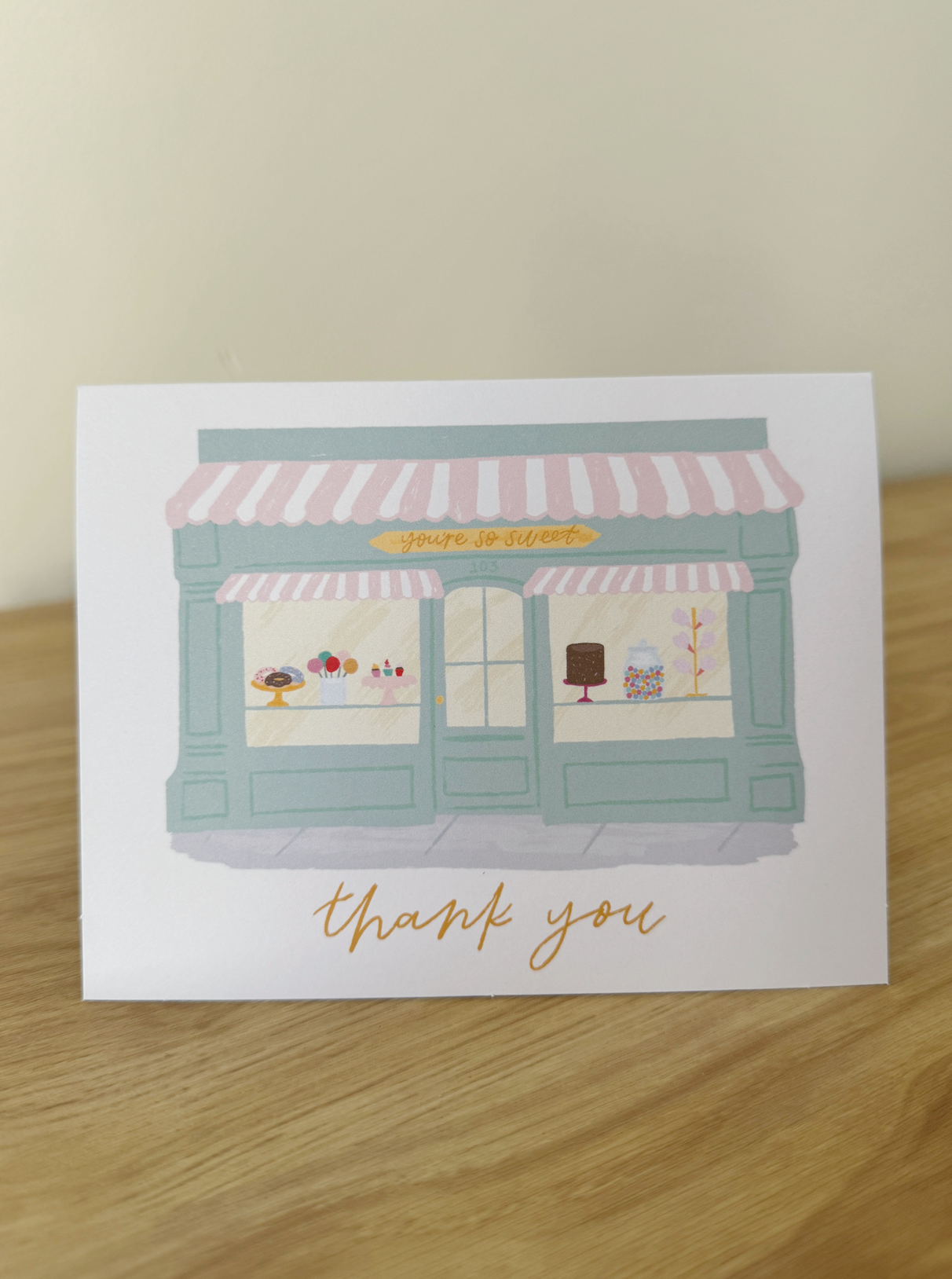 Candy Shop You're So Sweet Thank You Cards (Set of 5)