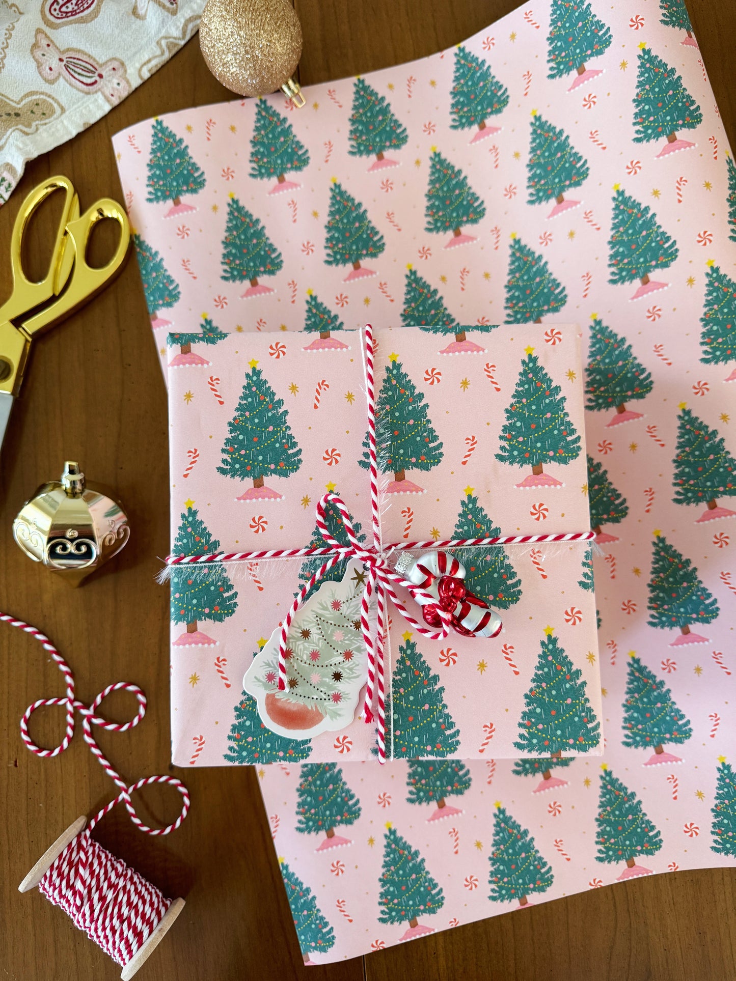 Christmas Tree Wrapping Paper