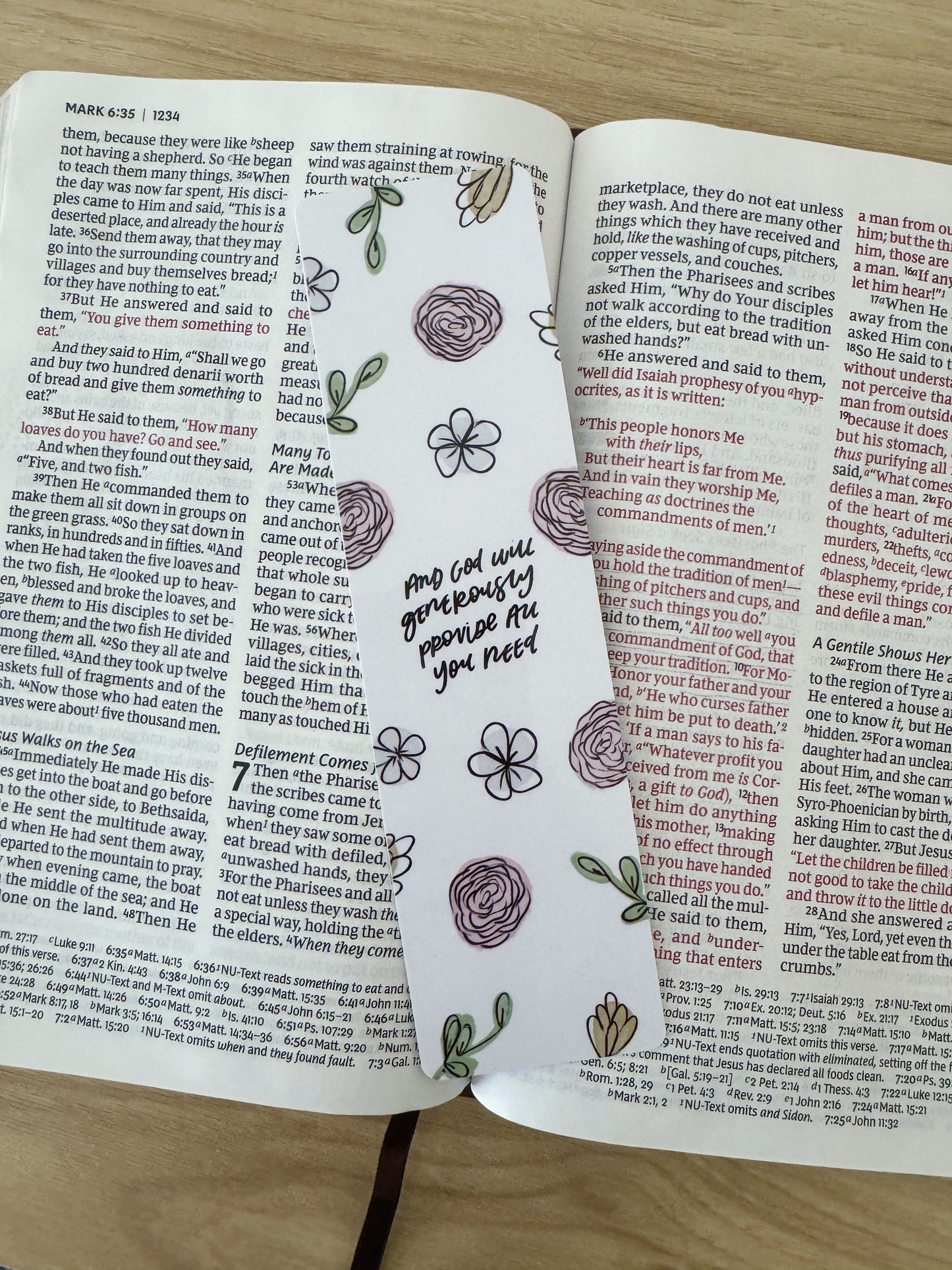 God Will Provide Bookmark