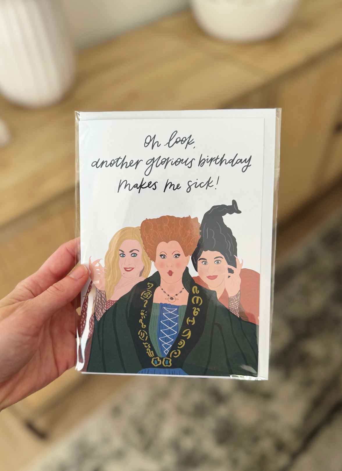 Hocus Pocus Birthday Card