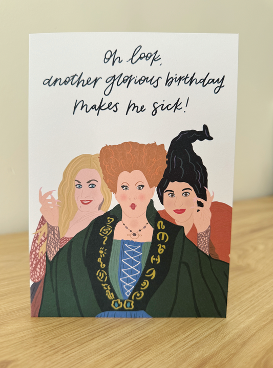 Hocus Pocus Birthday Card