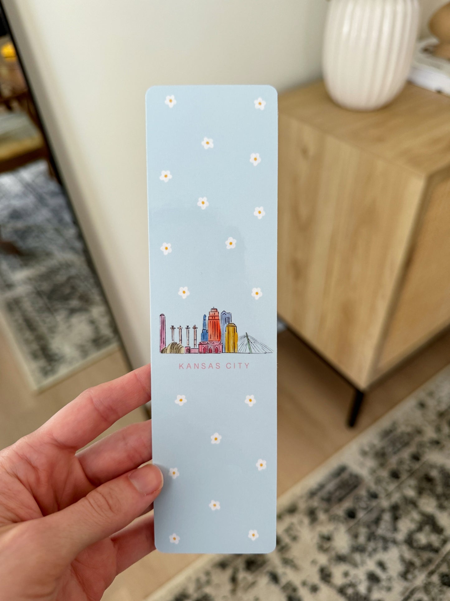 Kansas City Skyline Bookmark