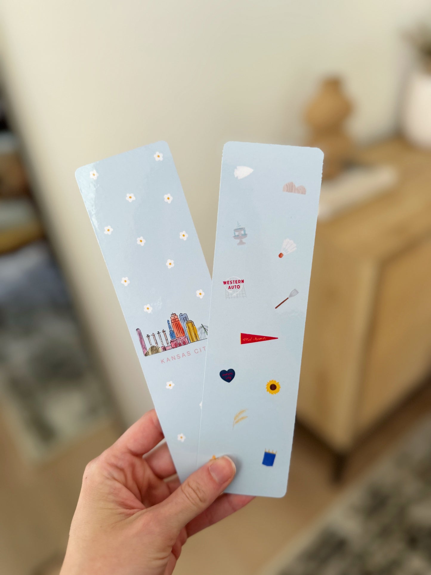 Kansas City Bookmarks (Set of 2)